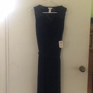 NWT black jumpsuit.  Beautiful and flattering